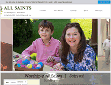 Tablet Screenshot of allsaintsrichmond.org